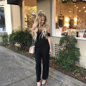 Oo La Luxe Black Heidi Jumpsuit